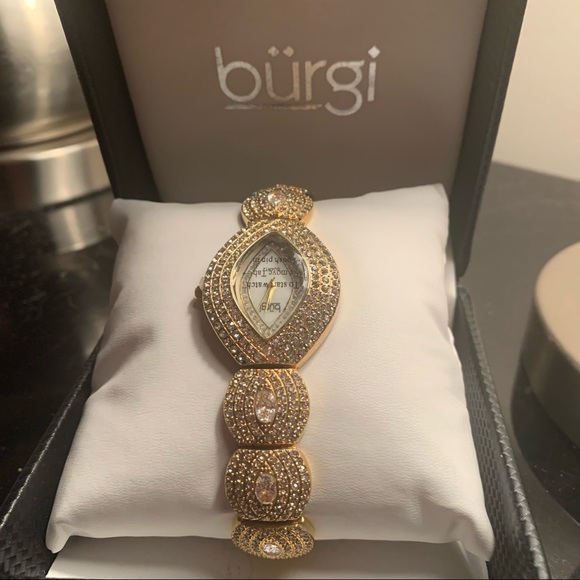 Burgi crystal watch - Picture 1 of 4